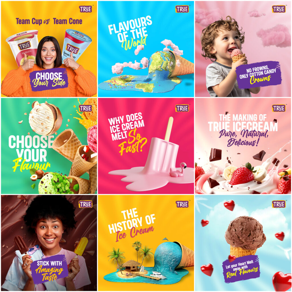True Ice cream